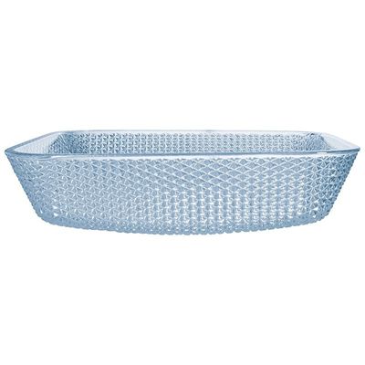 물 블루 스퀘어 선박 욕실 세면대 잔 크리스탈 손세탁 작업