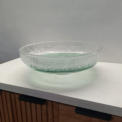 부드러운 마무리 유리 용기 용기 현대적인 디자인 구멍이 없는 펌프 장착